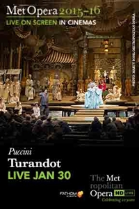 Poster for The Metropolitan Opera: Turandot