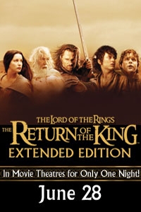 Special Extended Edition Lord of the Rings: Return of the King Poster