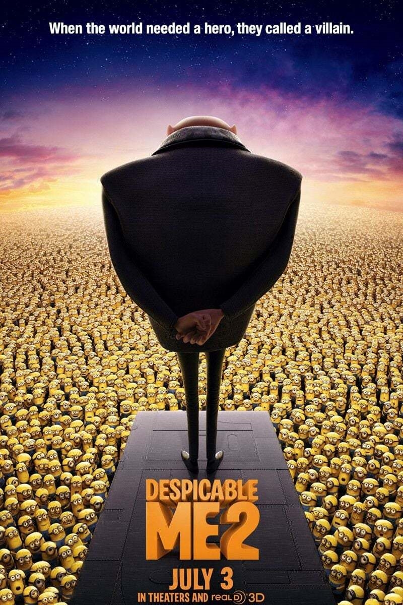 Poster of Despicable Me 2
