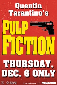 Movie Theaters on Tarantino Xx Pulp Fiction Event Two Years After The Groundbreaking