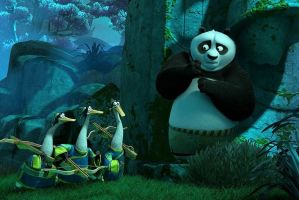 Kung Fu Panda 3 cast photo