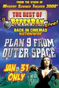 Movie Theaters on Theatres  Best Of Rifftrax Live  Plan 9 From Outer Space