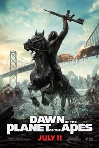 Dawn of the Planet of the Apes in 3D Poster