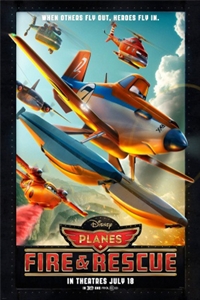 Planes: Fire & Rescue 3D Poster