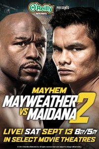 Mayhem: Mayweather vs Maidana Poster