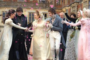 Pride and Prejudice and Zombies cast photo