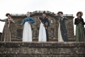 Pride and Prejudice and Zombies cast photo
