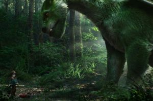 Pete's Dragon cast photo
