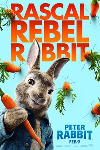 Movie poster for Peter Rabbit