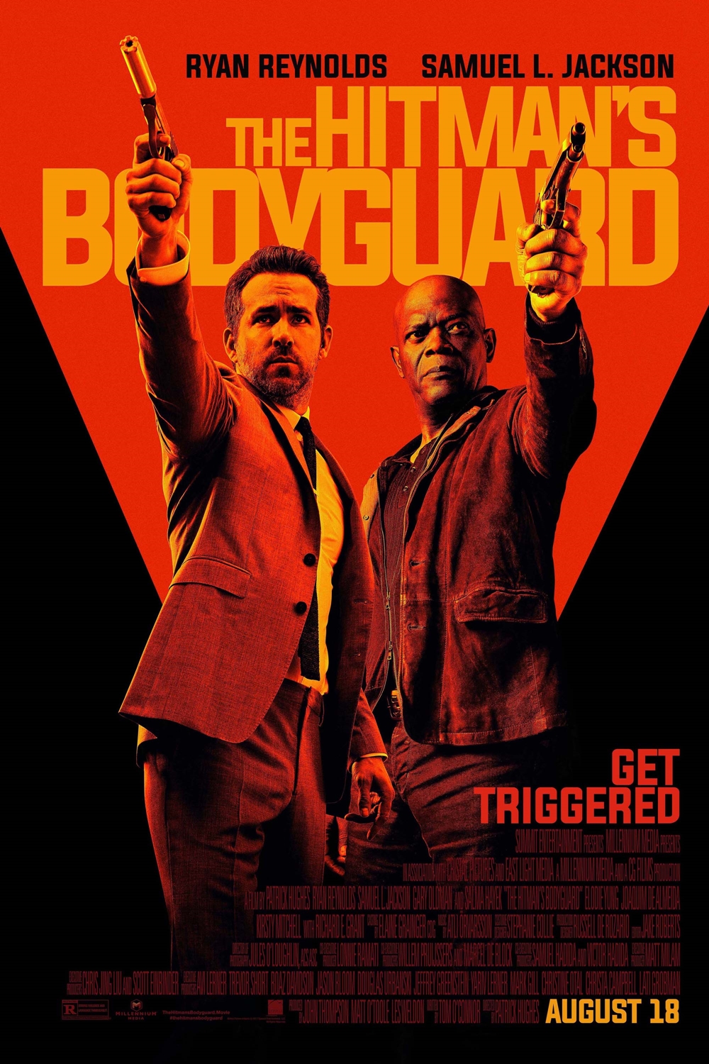 The Hitman's Bodyguard Poster