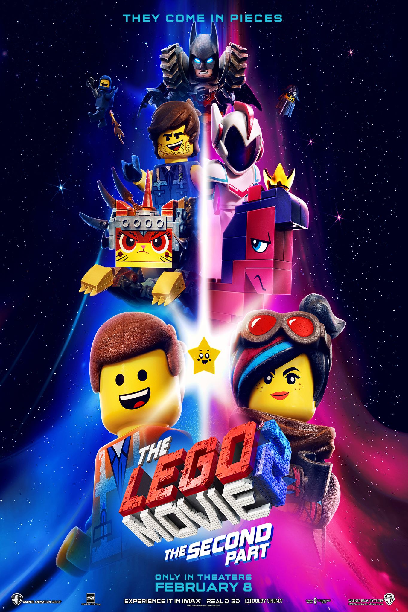 Poster of The LEGO Movie 2: The Second Part in 3D