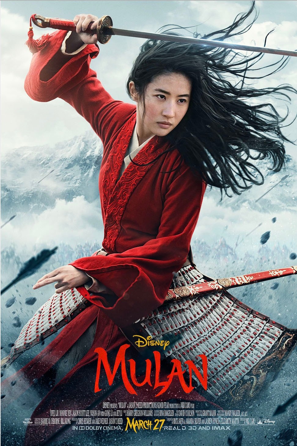 Mulan in Disney Digital 3D Poster