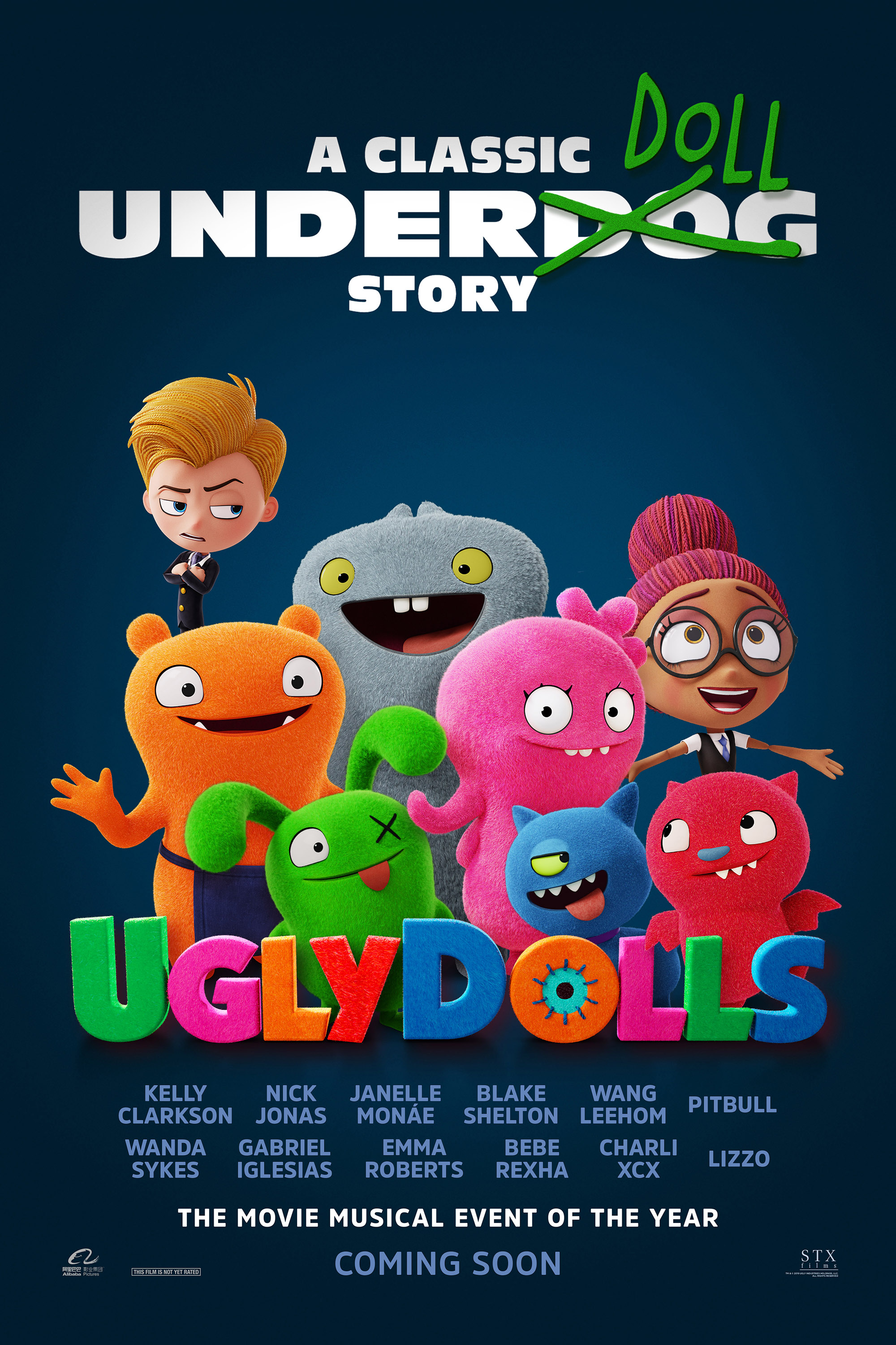 Poster of UglyDolls