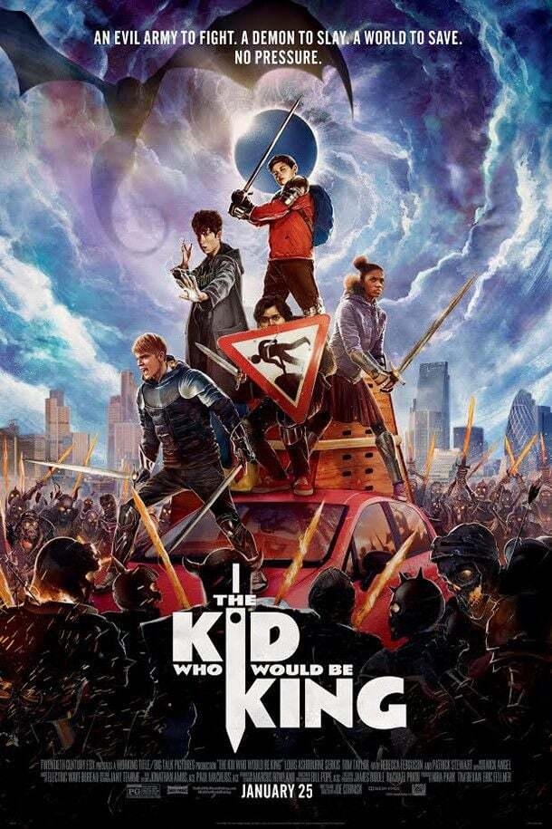 Poster of The Kid Who Would Be King