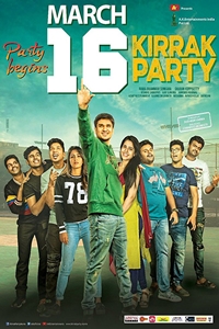 Poster for Kirrak Party (Telugu)
