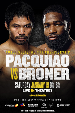 Pacquiao vs Broner