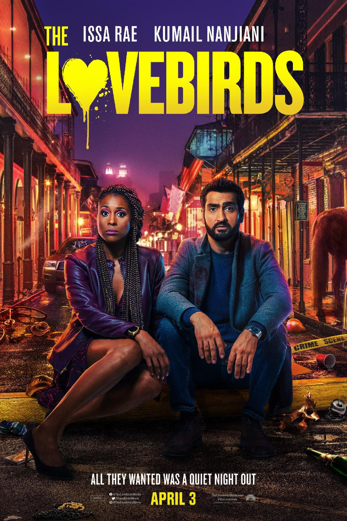 Poster of The Lovebirds