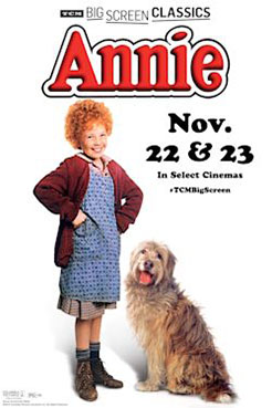 Annie (1982) presented by TCM Poster