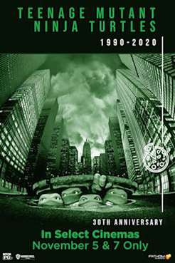 Teenage Mutant Ninja Turtles (1990) 30th Anniversa Poster
