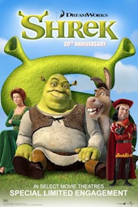 Poster of Shrek 20th Anniversary