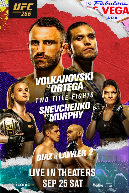 UFC 266: Volkanovski vs. Ortega