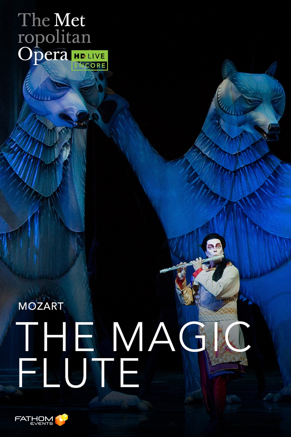 Metropolitan Opera: The Magic Flute Holiday Encore Poster