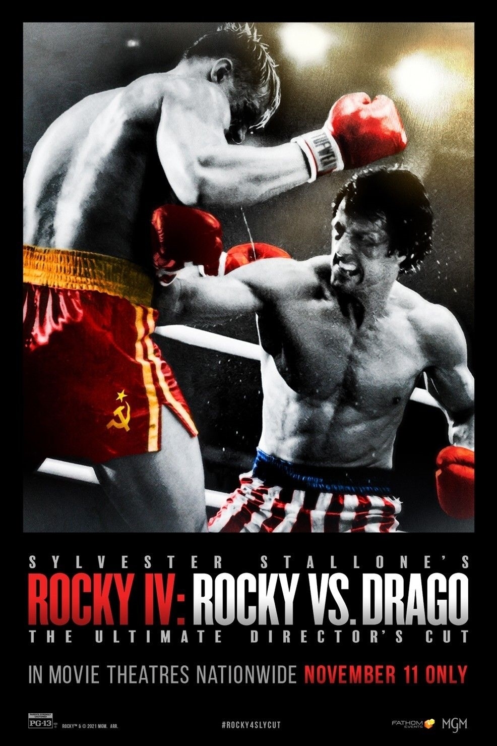 Rocky IV: Rocky Vs. Drago Poster