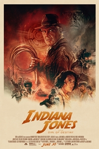 Poster of Indiana Jones and the Dial of Destiny