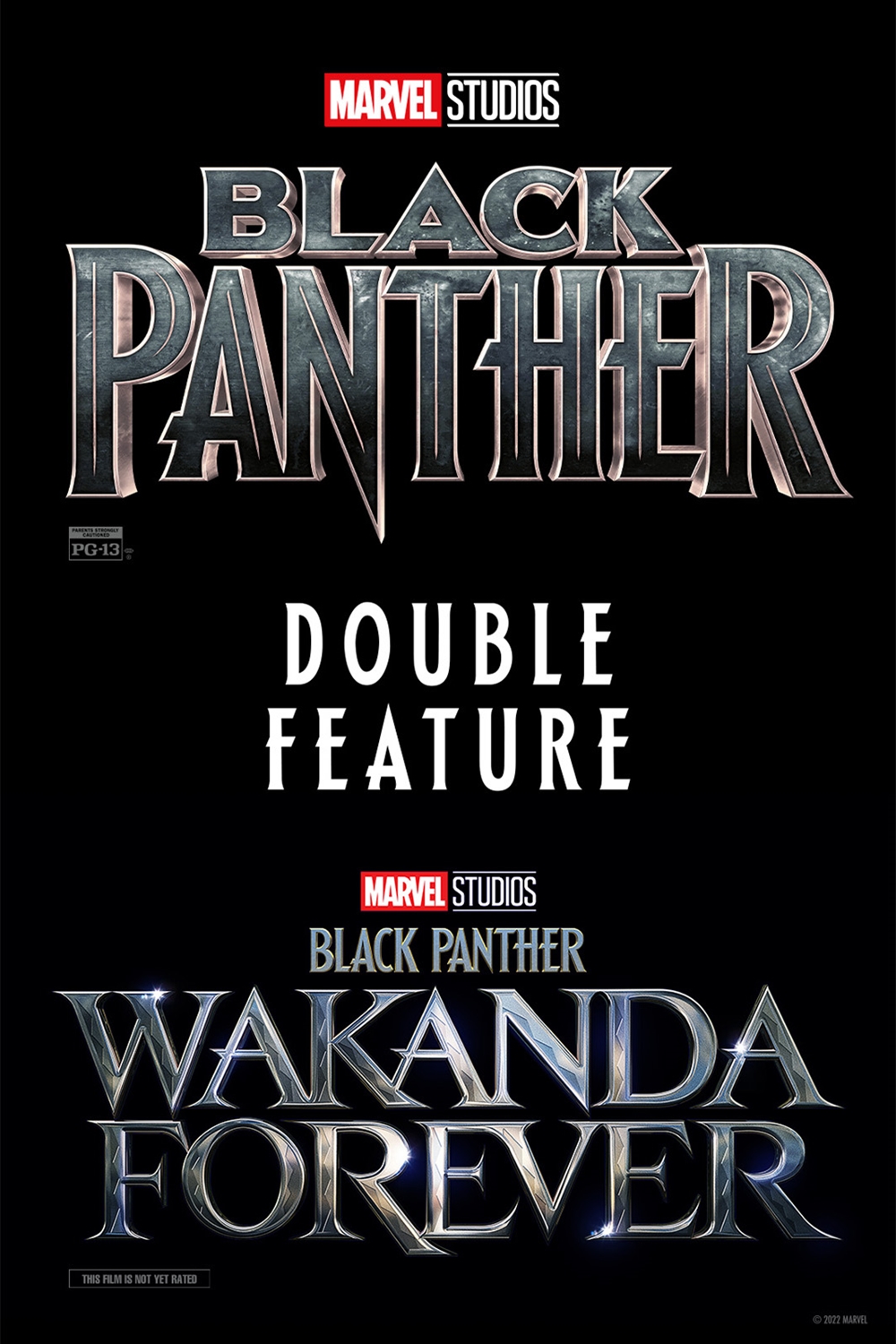 Black Panther Double Feature Black Panther Double Feature Poster
