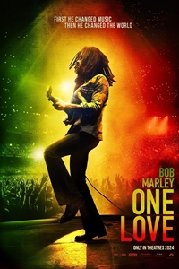 Movie poster for Bob Marley: One Love