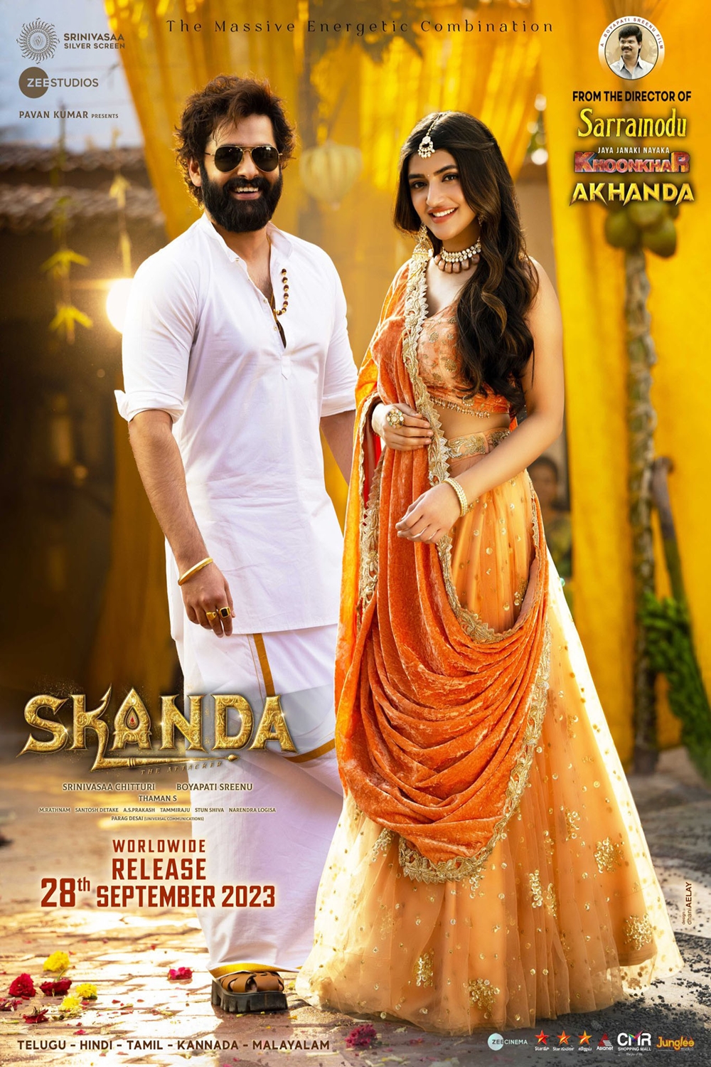 Still of Skanda- The Attacker (Telugu)