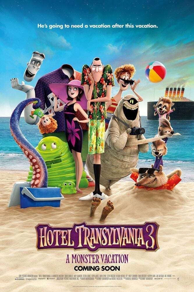 Poster of Hotel Transylvania 3 3D