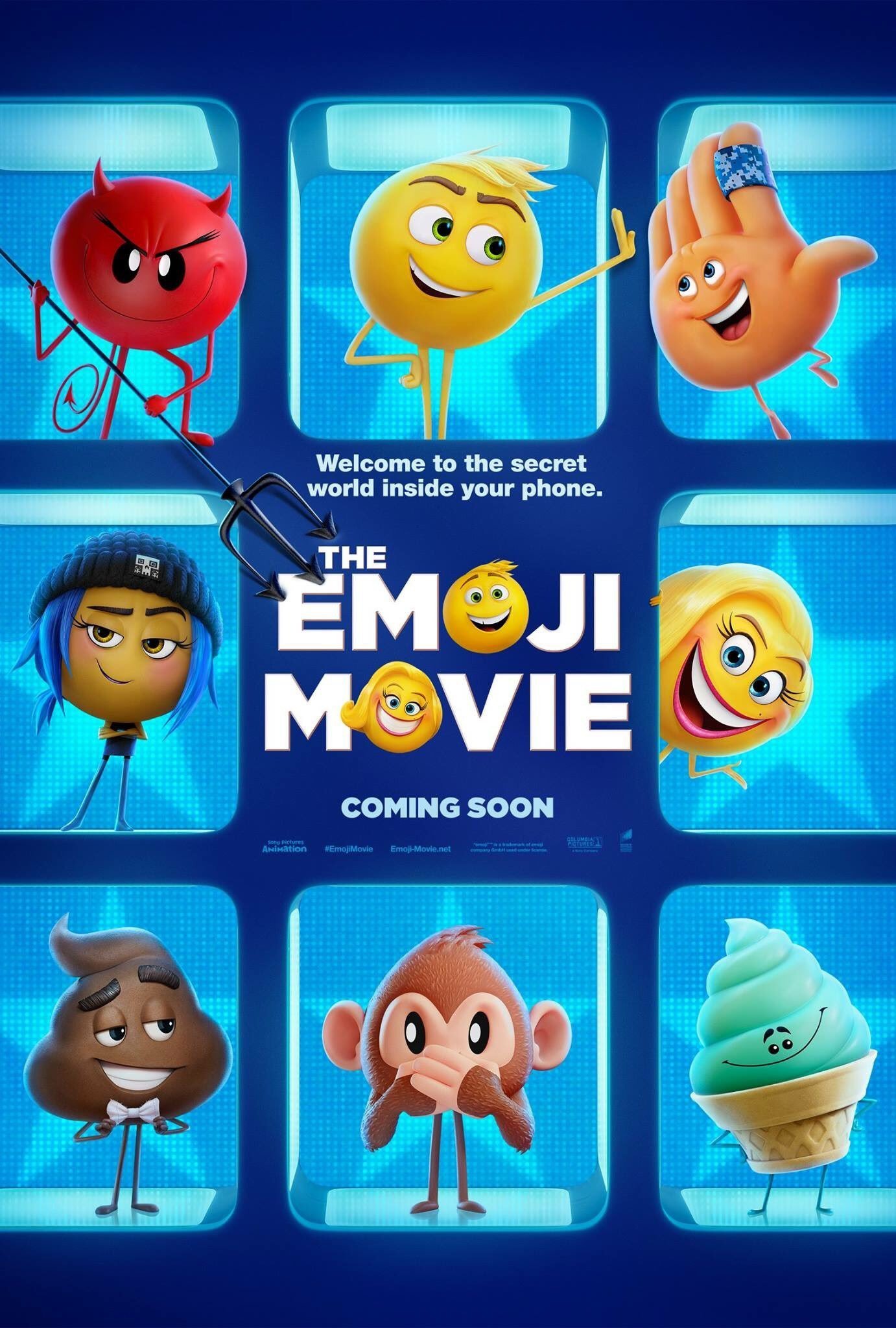 Poster of The Emoji Movie