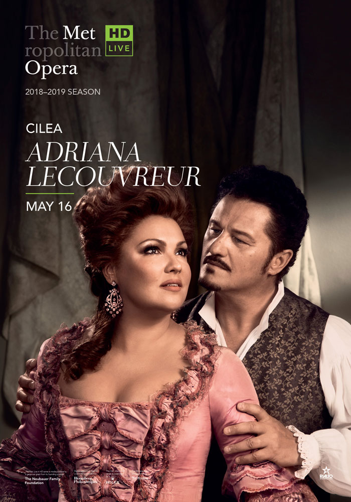 Poster of The Metropolitan Opera: Adriana Lecouvreur