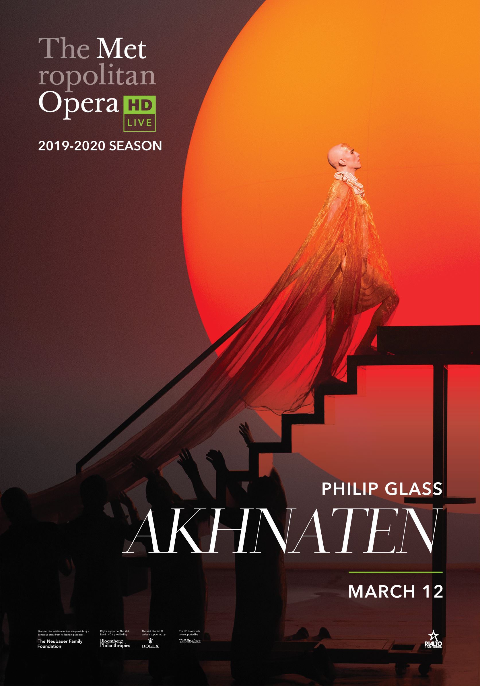 Poster of The Metropolitan Opera: Akhnaten