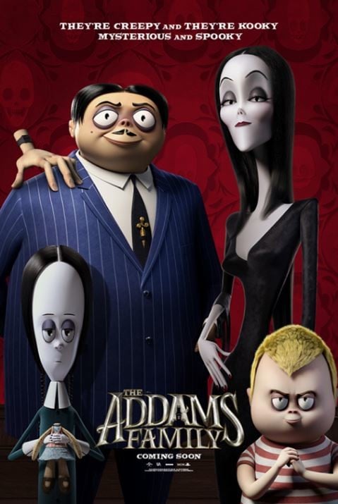 Poster of The Addams Family in RealD 3D