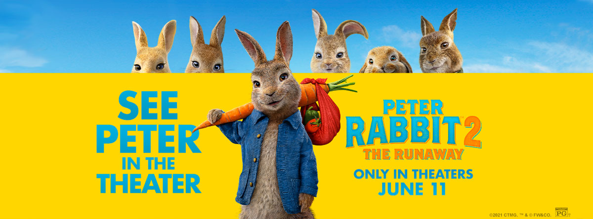 Slider Image for Peter Rabbit 2: The Runaway