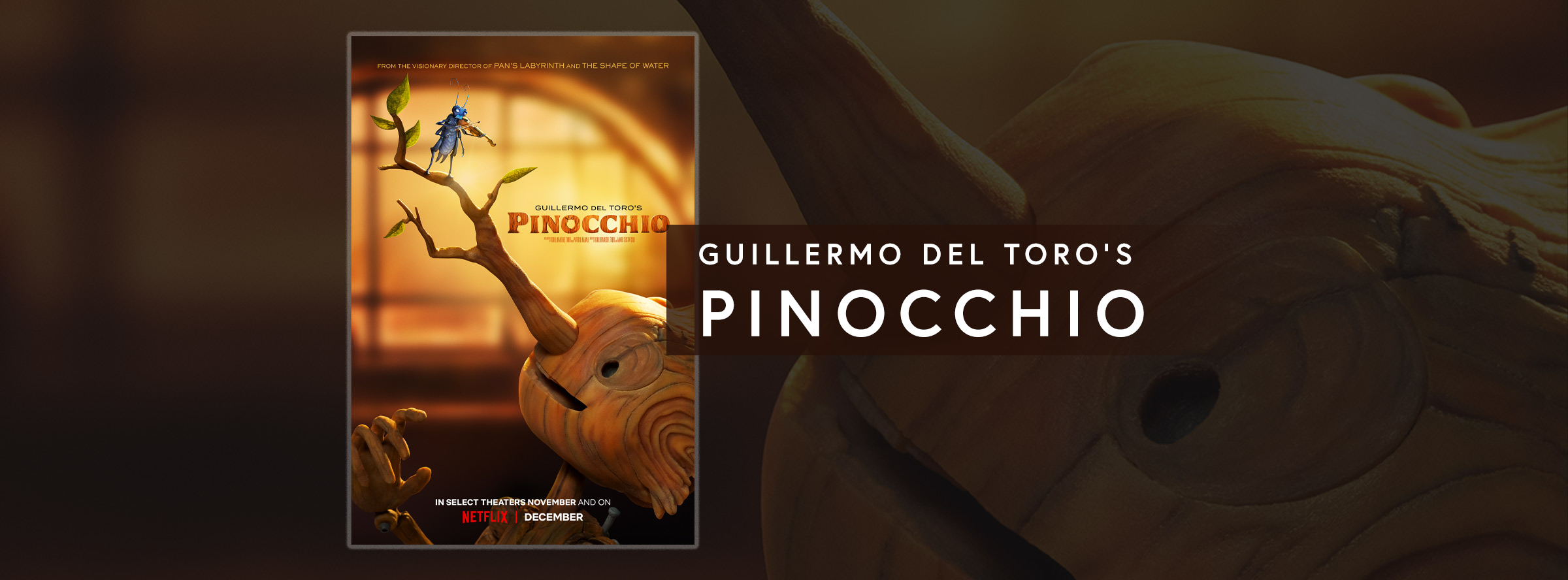 Slider Image for Guillermo del Toro's Pinocchio
