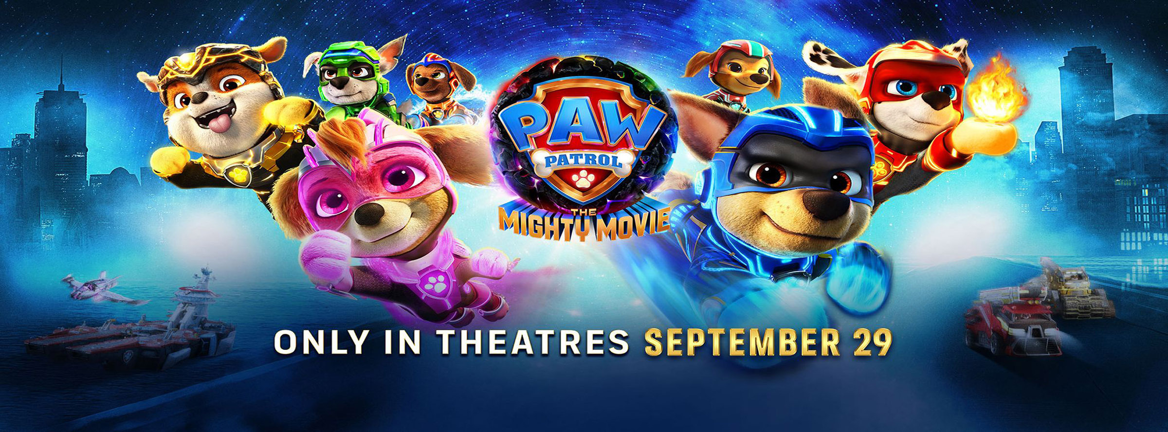 Slider Image for Paw Patrol: The Mighty Movie                                               