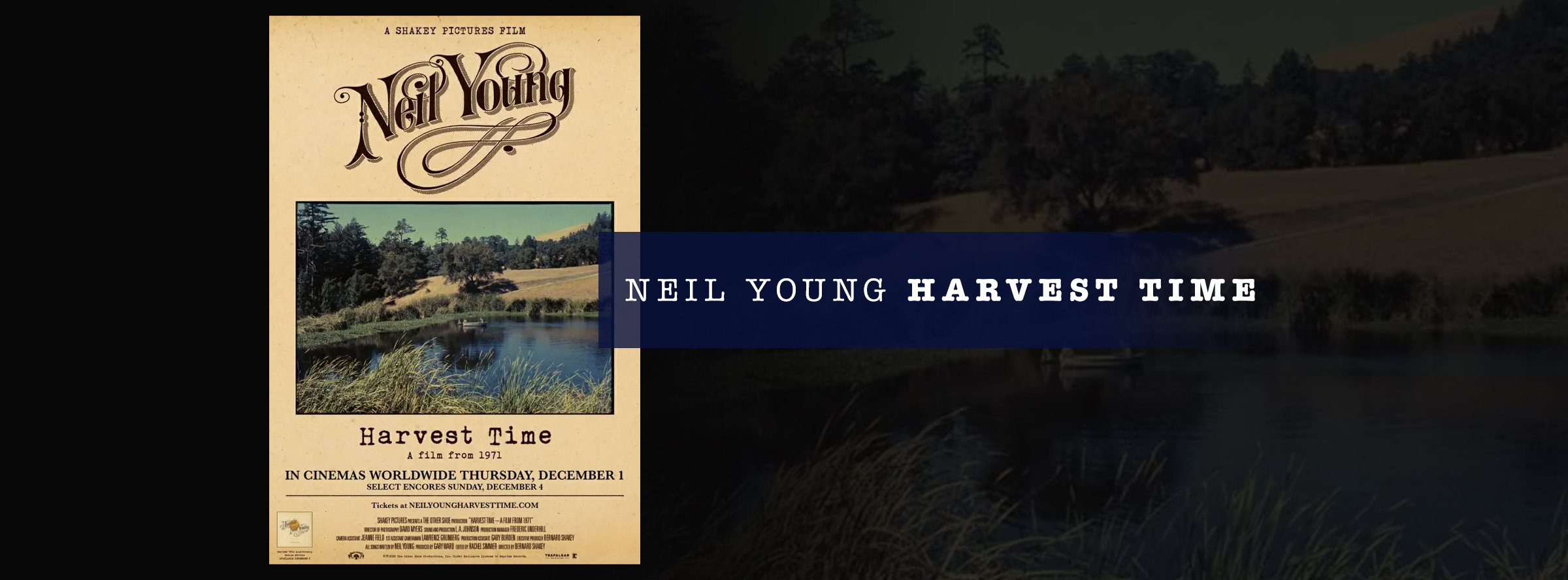 Slider Image for Neil Young: Harvest Time