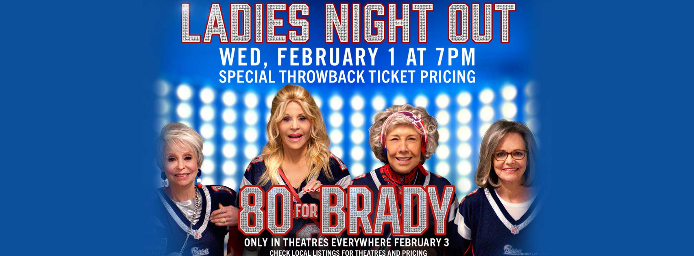 Slider Image for 80 for Brady - Ladies Night Out
