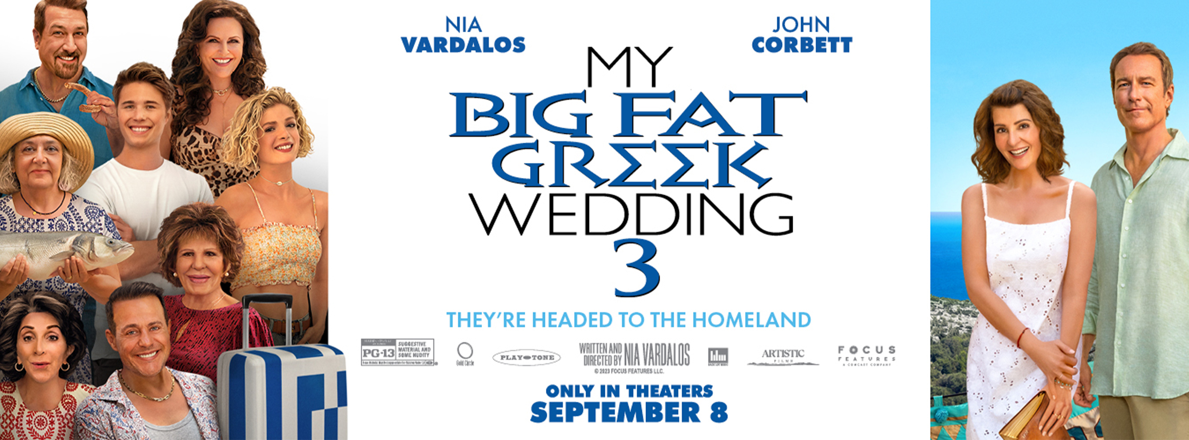 Slider Image for My Big Fat Greek Wedding 3                                                 