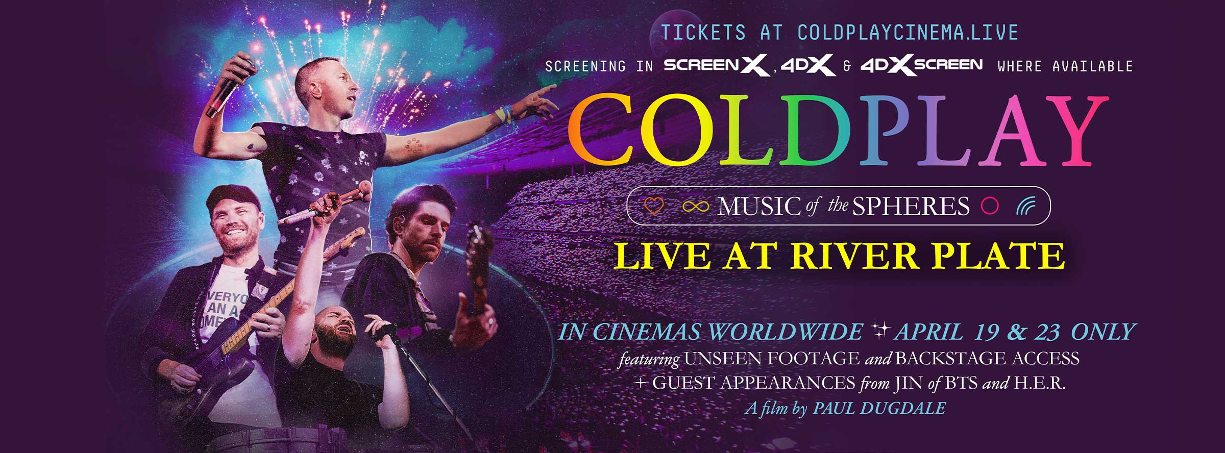 Slider Image for Coldplay - Music Of The Spheres: Live At River Pla