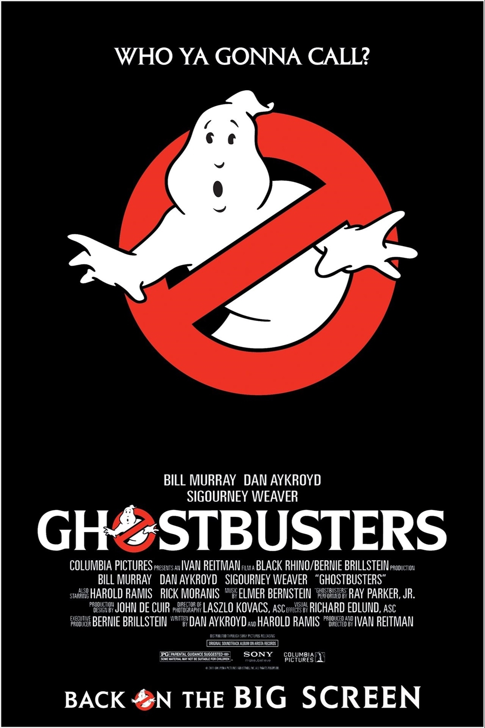 all ghostbuster movies