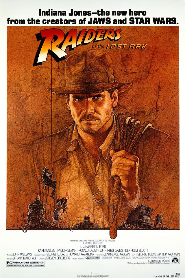 Poster of Indiana Jones and the Raiders of the Lost Ark