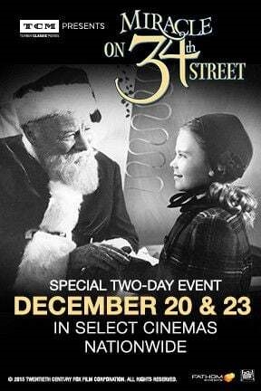 Miracle On 34th Street 1947 Movie Times New Vision Theatres