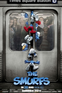 Poster of The Smurfs (2011)