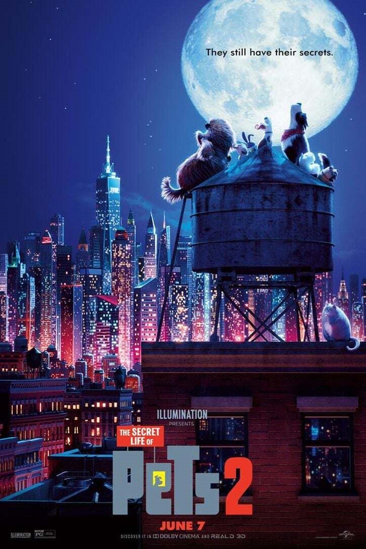 Poster for Secret Life of Pets 2, The                                                 