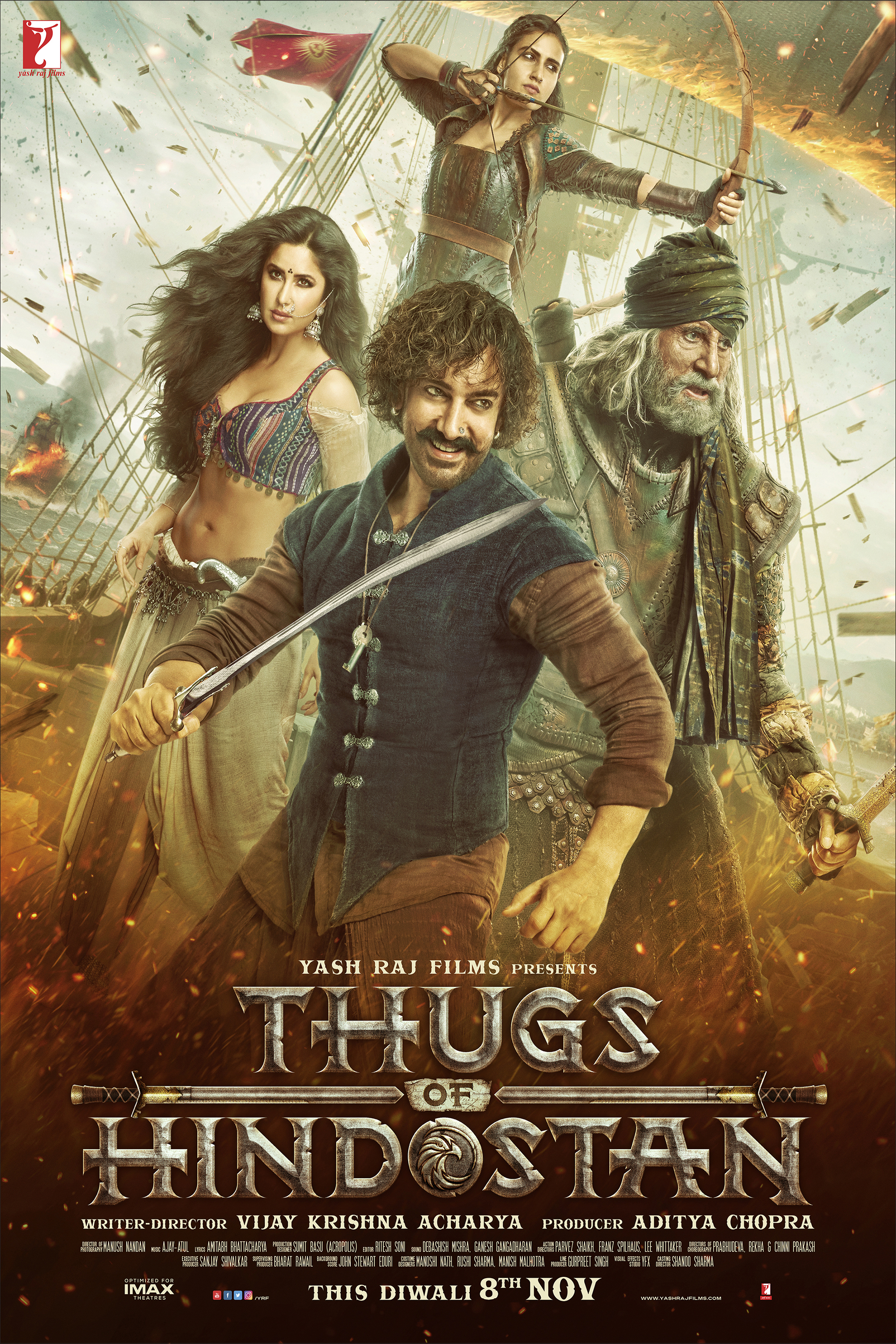 Thugs of Hindostan (2018) Hindi Movie 1080p 720p 480p WEB-DL ESub Download
