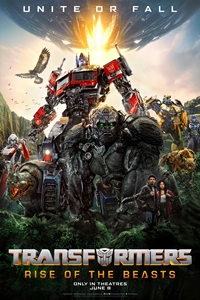 Movie poster for Transformers: Rise Of The Beasts